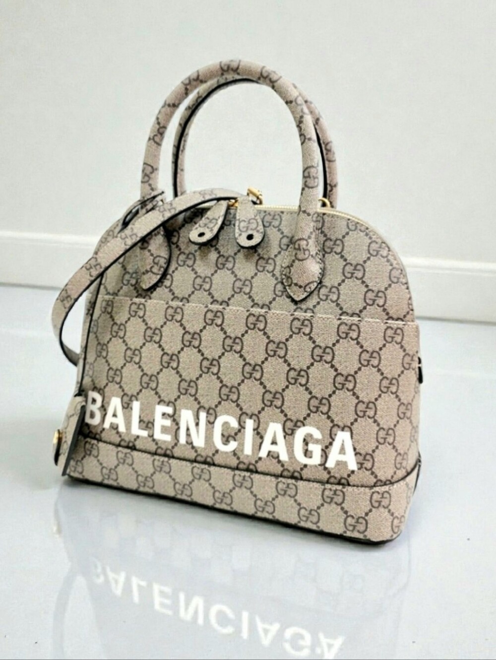 ✨️Rare Gucci x Balenciaga Hacker Project Ville Small Top Handle - Picture 4 of 15